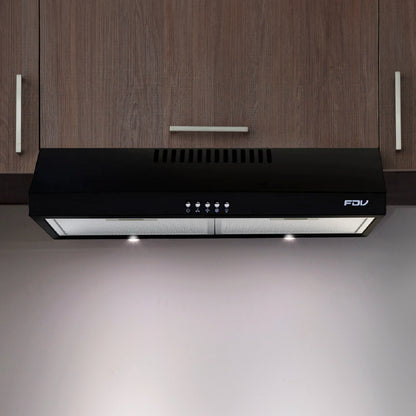 Campana Extractora 60cm Fija Class Black FDV