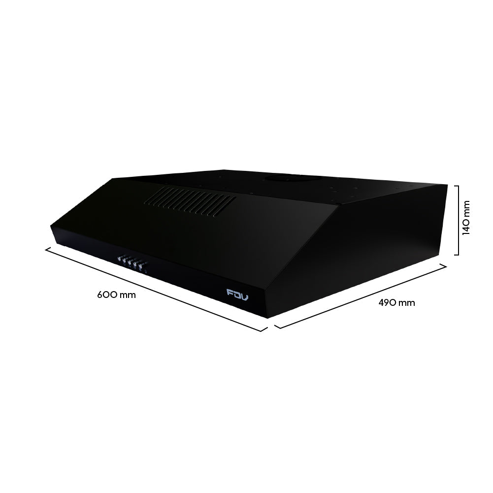 Campana Class Black 60cm FDV - vista 5