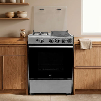 Cocina a Balón de Gas 4 Quemadores 60cm Expert 2.0 FDV