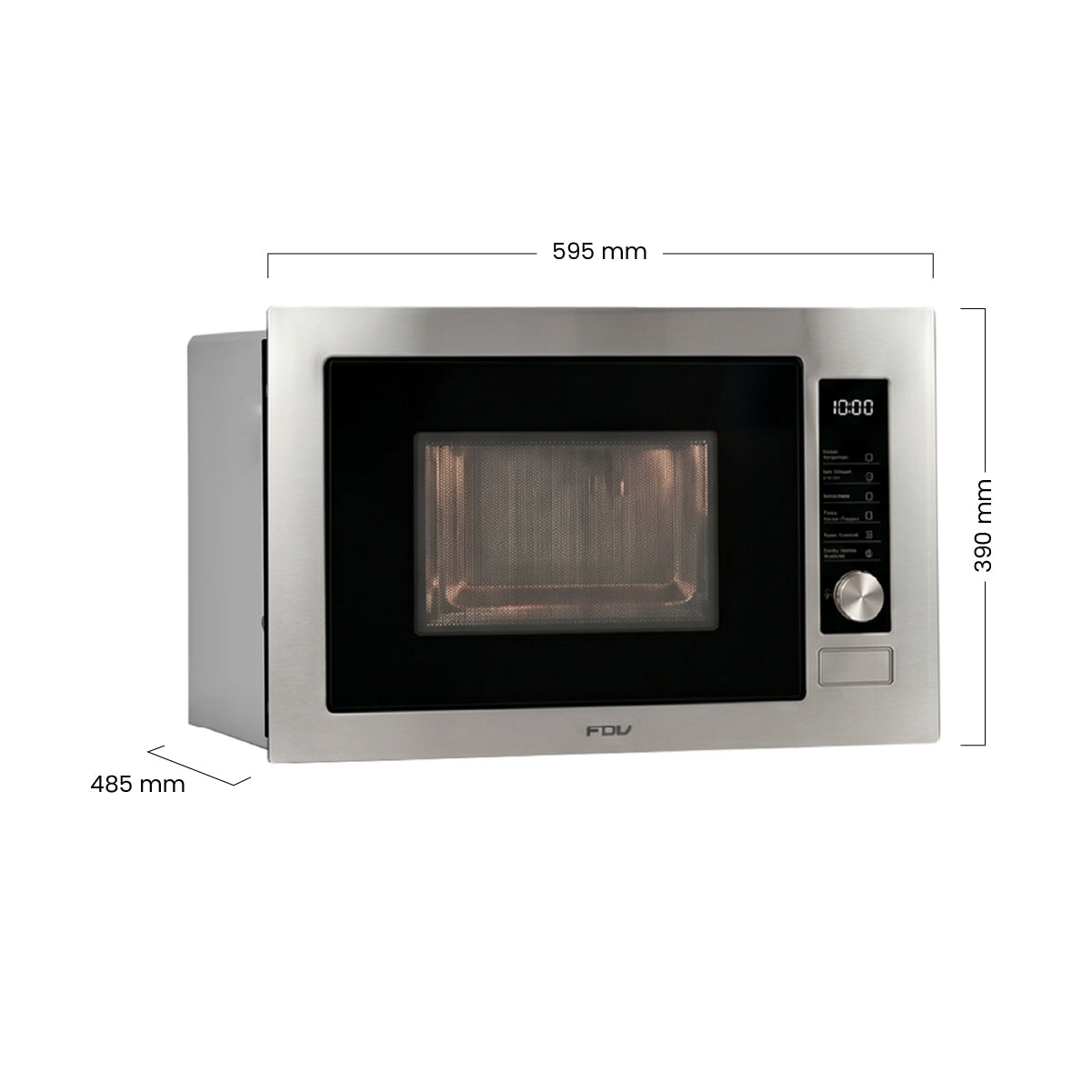Microondas FDV Elegance Touch 34L Air Fryer