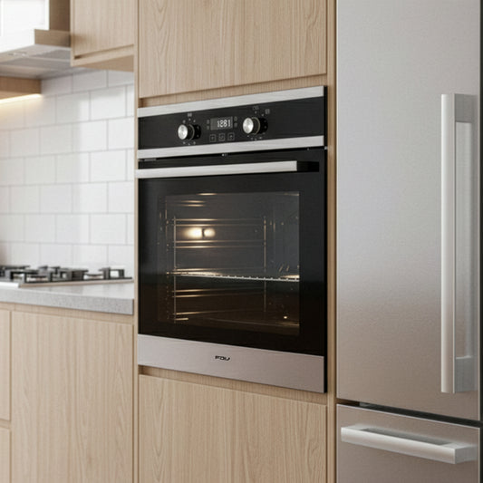 Horno Empotrable Electrico 70L Twin Black FDV