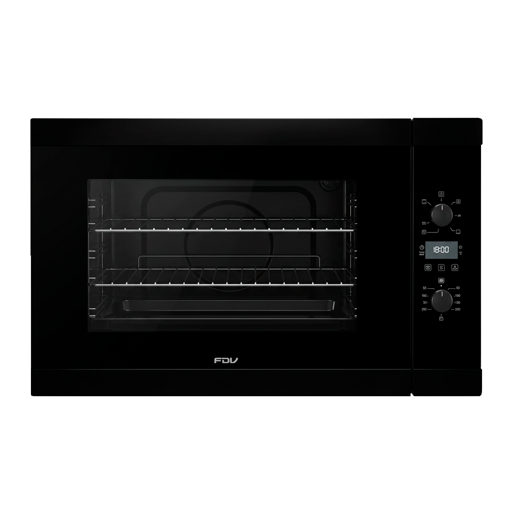 Horno Empotrable a Gas 110L Black FDV instalado
