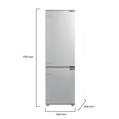 Refrigerador Empotrable Panelable Smart 239L Bottom Frezzer FDV