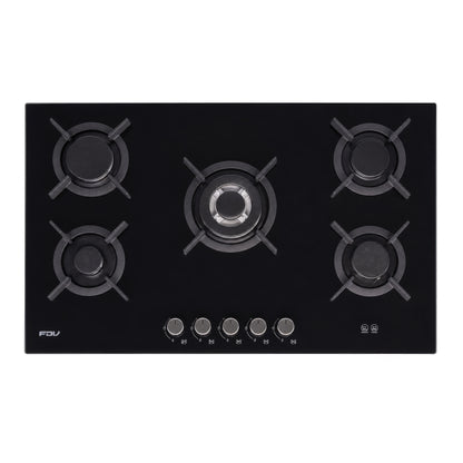 Encimera a Gas 5 Quemadores 90cm Onix FDV