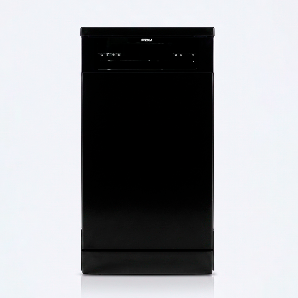 Lavavajillas 10 Cubiertos 45cm Free Standing Element 2.0 Black FDV