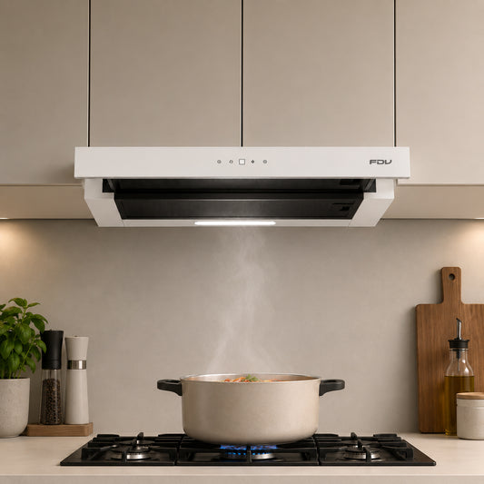 Campana Extraíble 60cm Touch EasyFlow White FDV