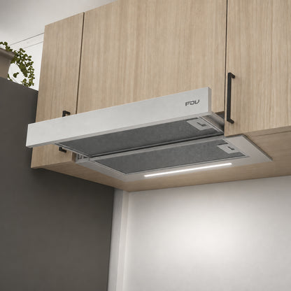 Campana Extraíble 60cm EasyFlow 2.0 FDV