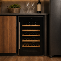 Cava de Vinos 56 Botellas Digital Black FDV
