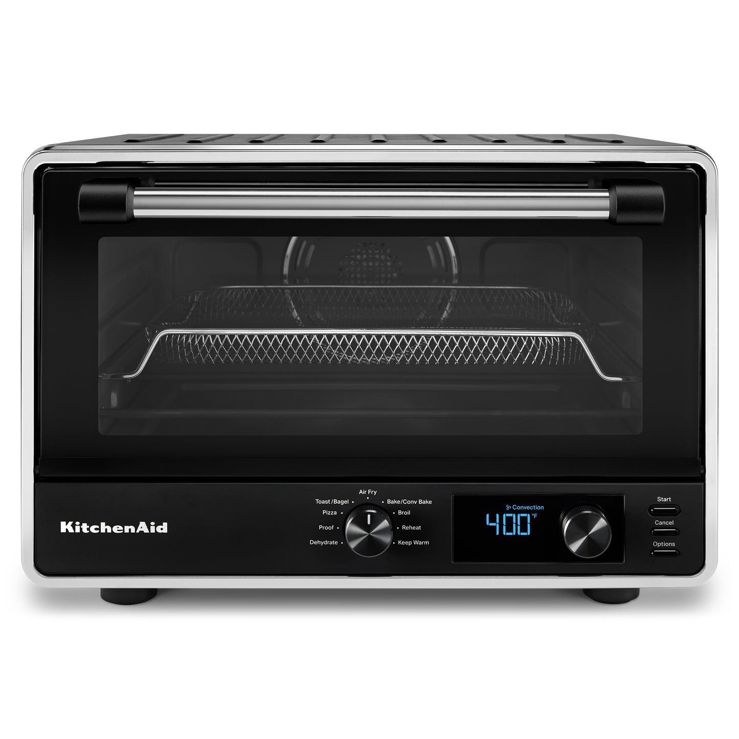 Horno Electrico Freidora 21L + Base para Pizza KITCHENAID