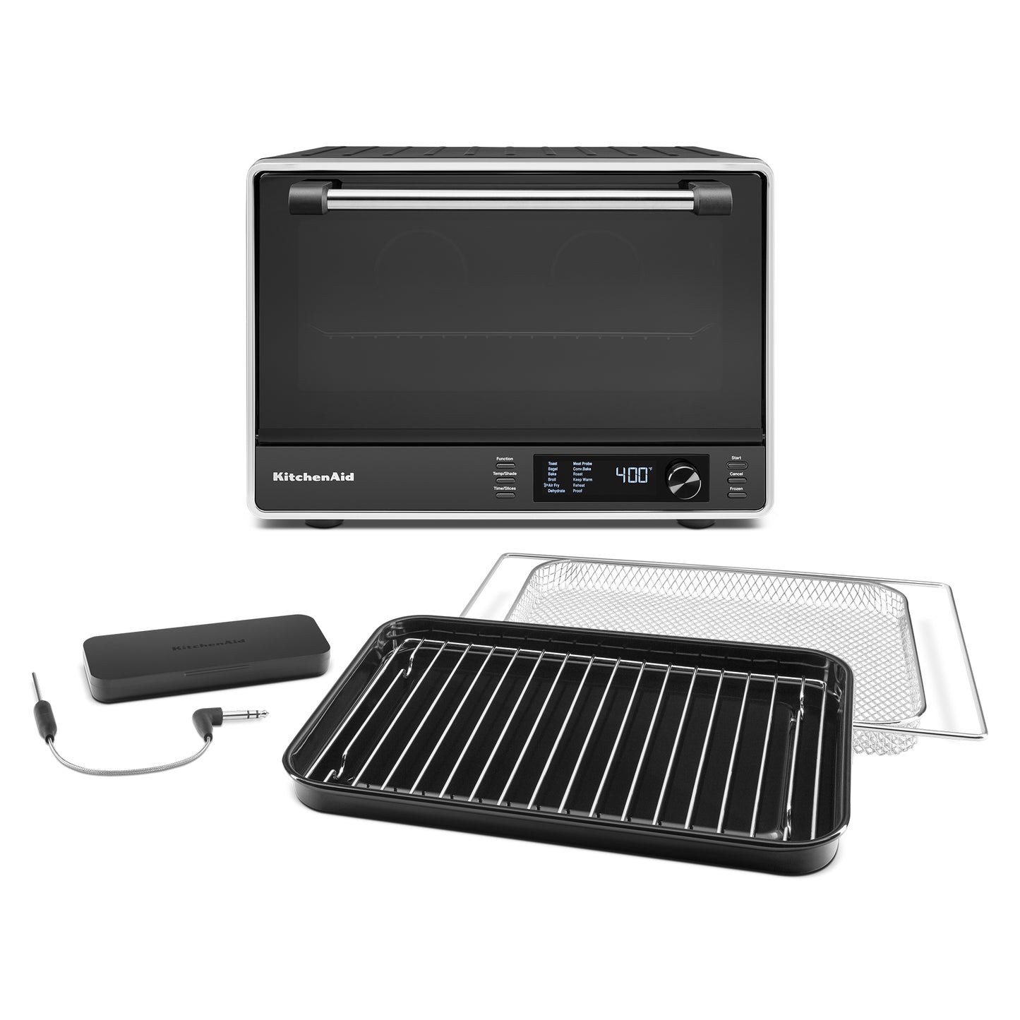 Horno Electrico Freidora 28L + Termometro KITCHENAID