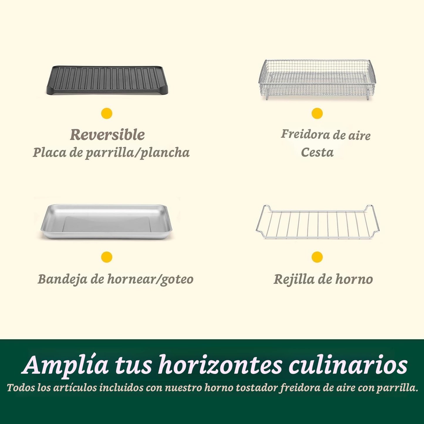 Horno Electrico Freidora 17L TOA-70 CUISINART