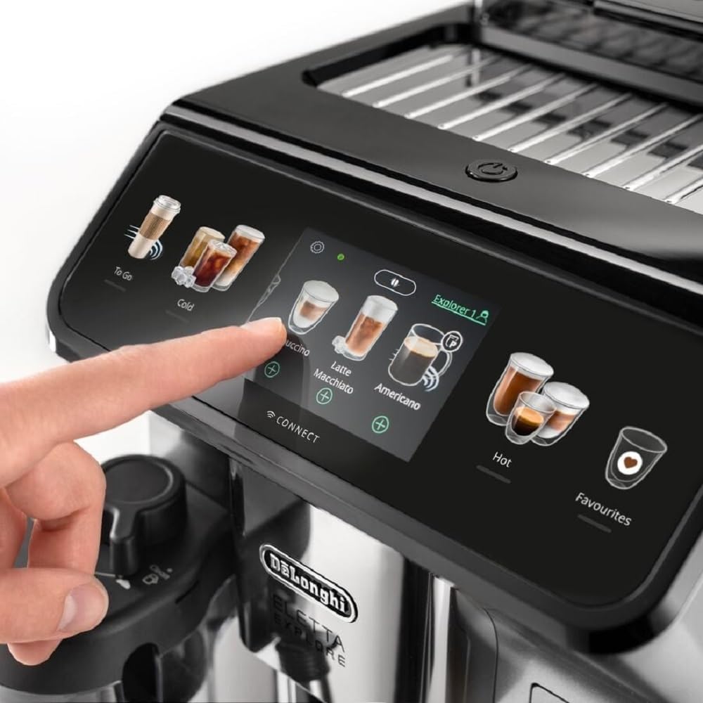 Cafetera Superautomatica Eletta Explore Cold Brew ECAM450.65.S DELONGHI