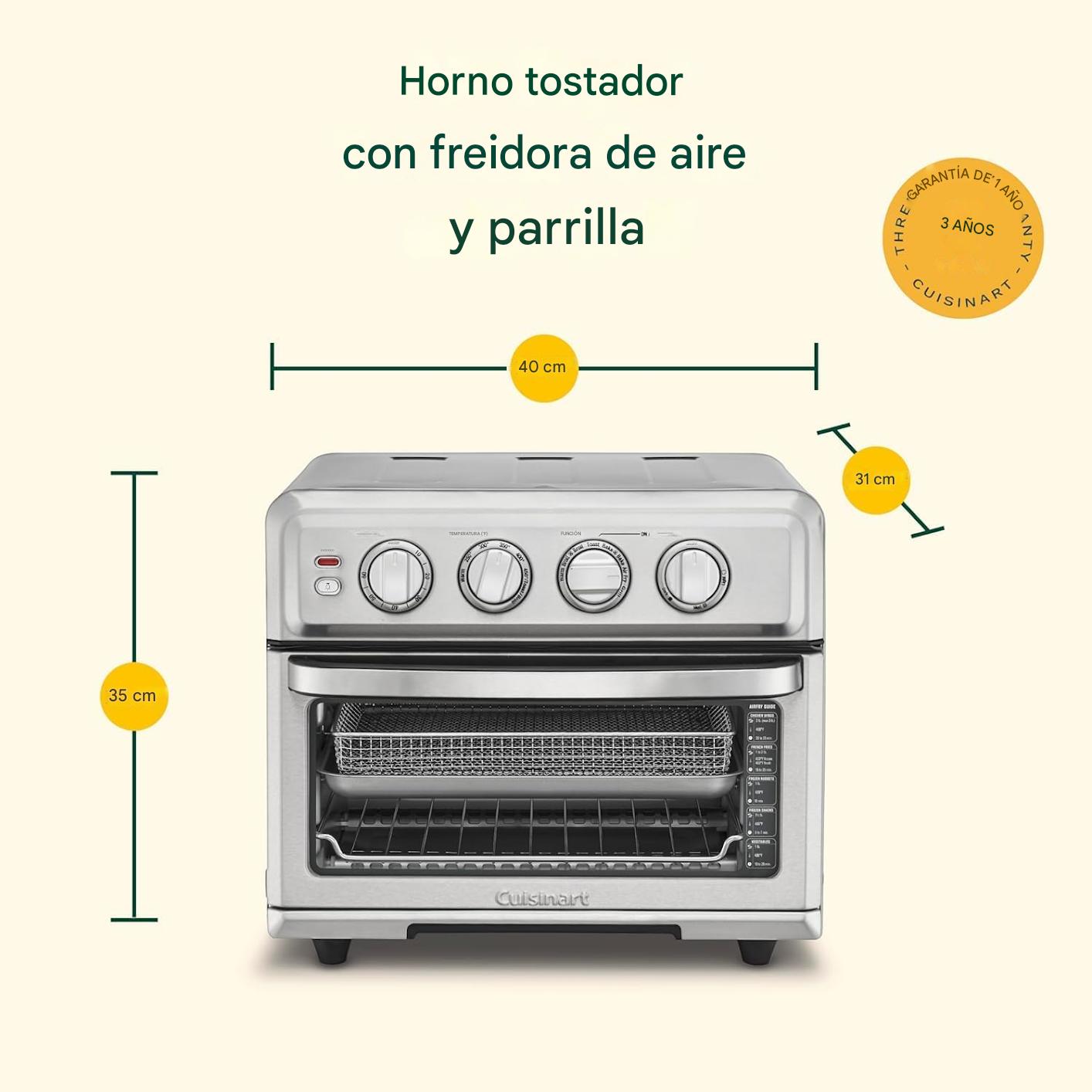Horno Electrico Freidora 17L TOA-70 CUISINART