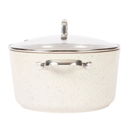 Juego de Ollas 7 Piezas Granita Beige A1272 KORKMAZ