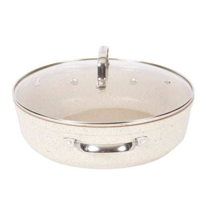 Juego de Ollas 7 Piezas Granita Beige A1272 KORKMAZ