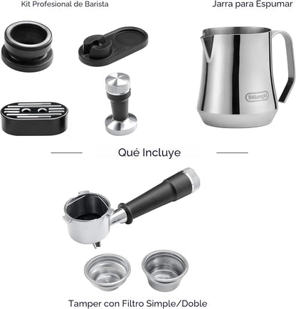 Cafetera Semiautomatica Specialista Arte Evo EC9255.M DELONGHI