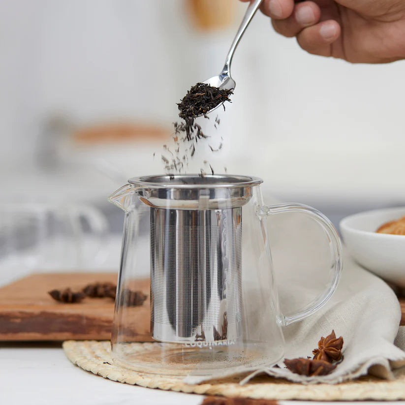 Tetera para Té de Vidrio 650ml COQUINARIA