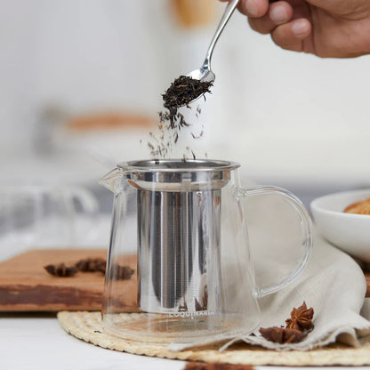Tetera para Té de Vidrio 650ml COQUINARIA