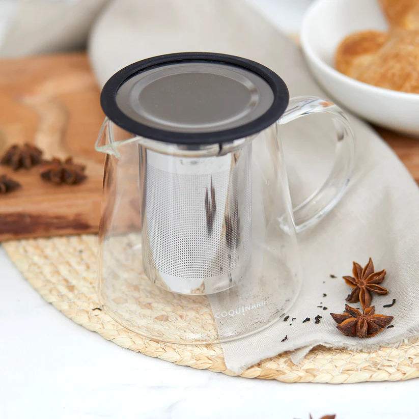 Tetera para Té de Vidrio 650ml COQUINARIA