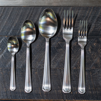 Set de Cuchillería Oxford 42 Piezas Silver Matt COQUINARIA