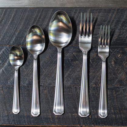 Set de Cuchillería Oxford 42 Piezas Silver Matt COQUINARIA