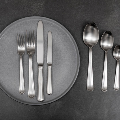 Set de Cuchillería Oxford 42 Piezas Silver Matt COQUINARIA