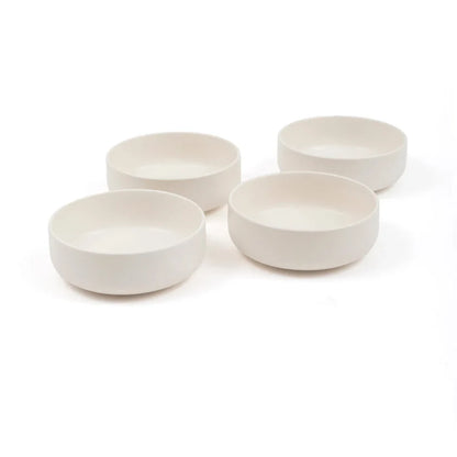 Juego de Vajilla Crema Porcelana 20 Pzs Coquinaria