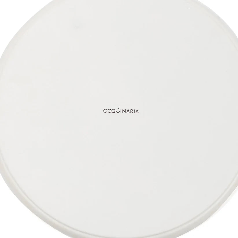 Juego de Vajilla Crema Porcelana 20 Pzs Coquinaria