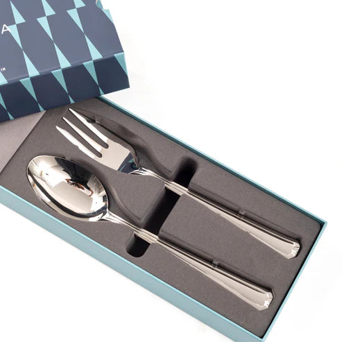 Set Tenedor y Cuchara Servir 2 pzs Oxford Coquinaria
