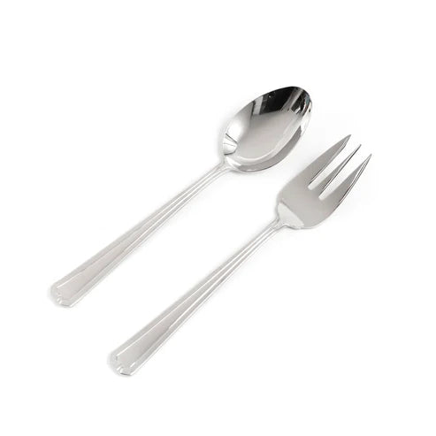 Set Tenedor y Cuchara Servir 2 pzs Oxford Coquinaria