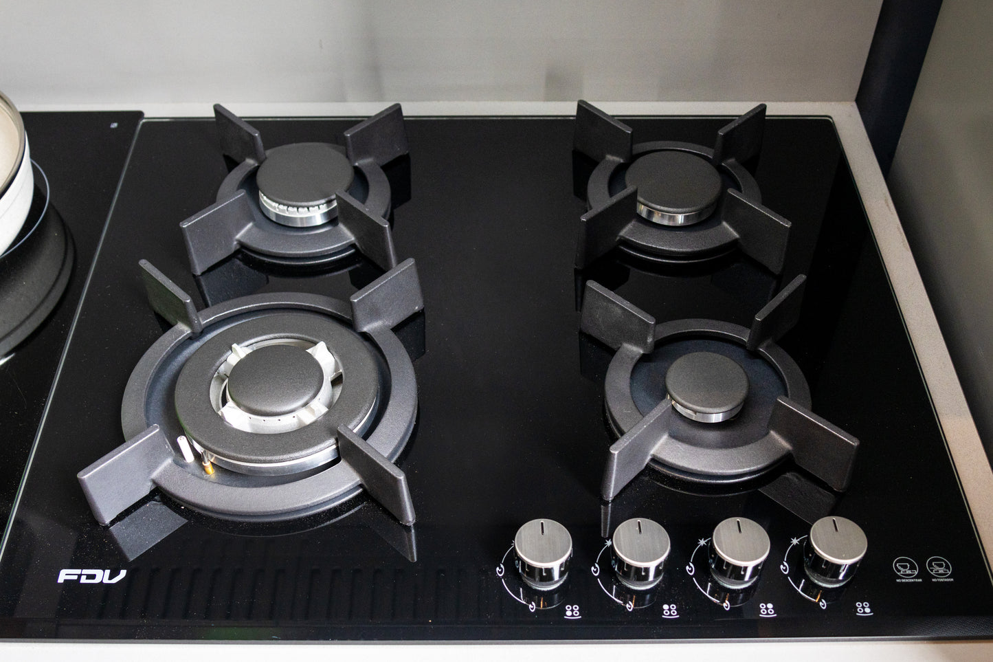 Encimera a Gas 4 Hornilas 60cm Onix 2.0 FDV