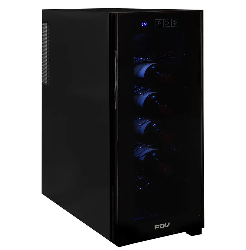 Parrilla Kamado Sakai 19" Negro + Cava de Vinos 12 Botellas Digital FDV