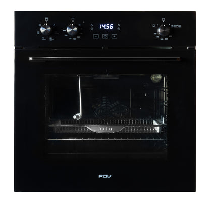 Horno Empotrable a Gas 70L Black Air Fryer FDV