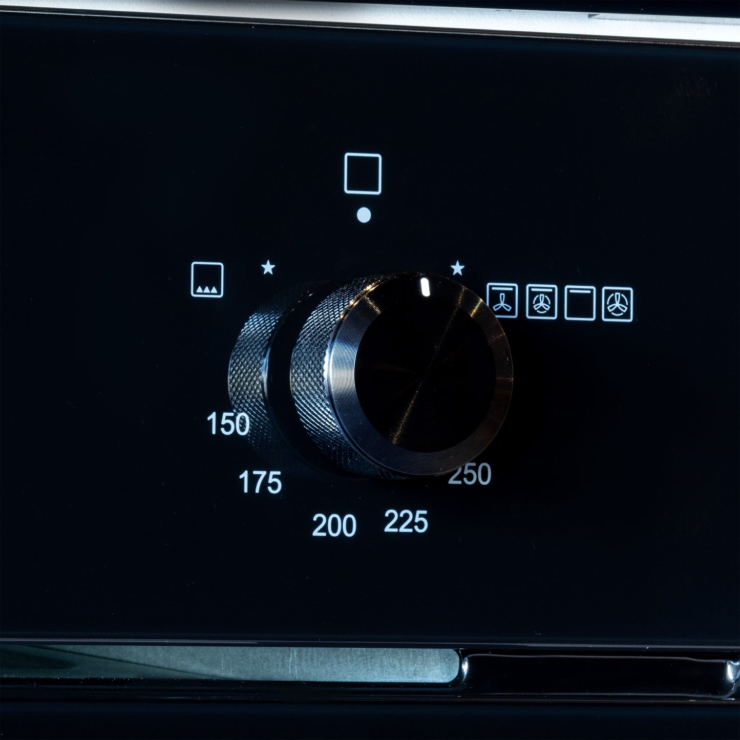 Horno Empotrable a Gas 70L Black Air Fryer FDV