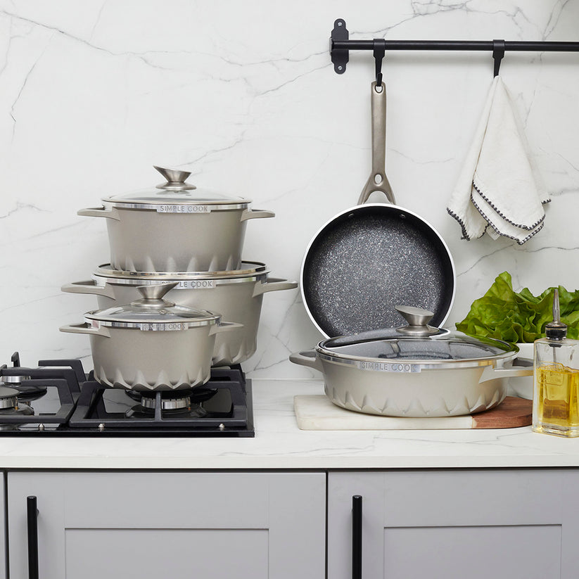 Juego de Ollas 9 Piezas Mont Blanc SIMPLECOOK