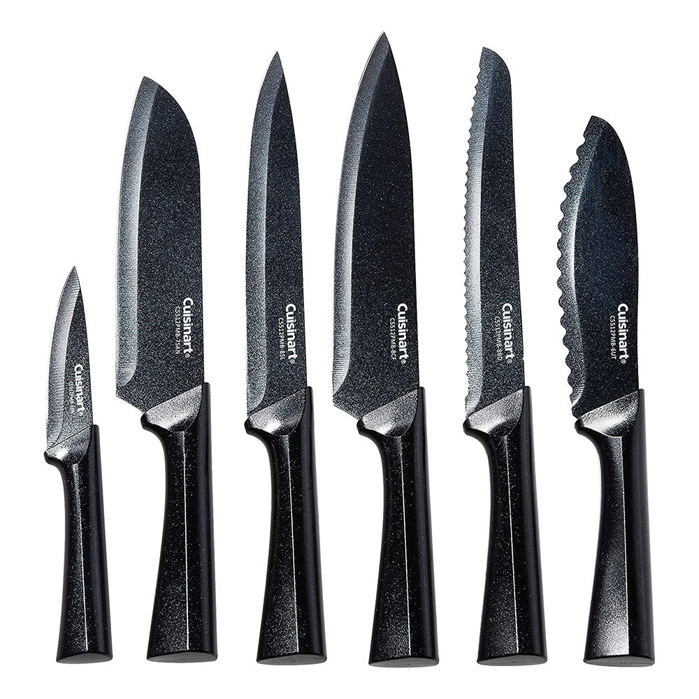 Set de Cuchillos 12pz Negro C55-12PMB CUISINART
