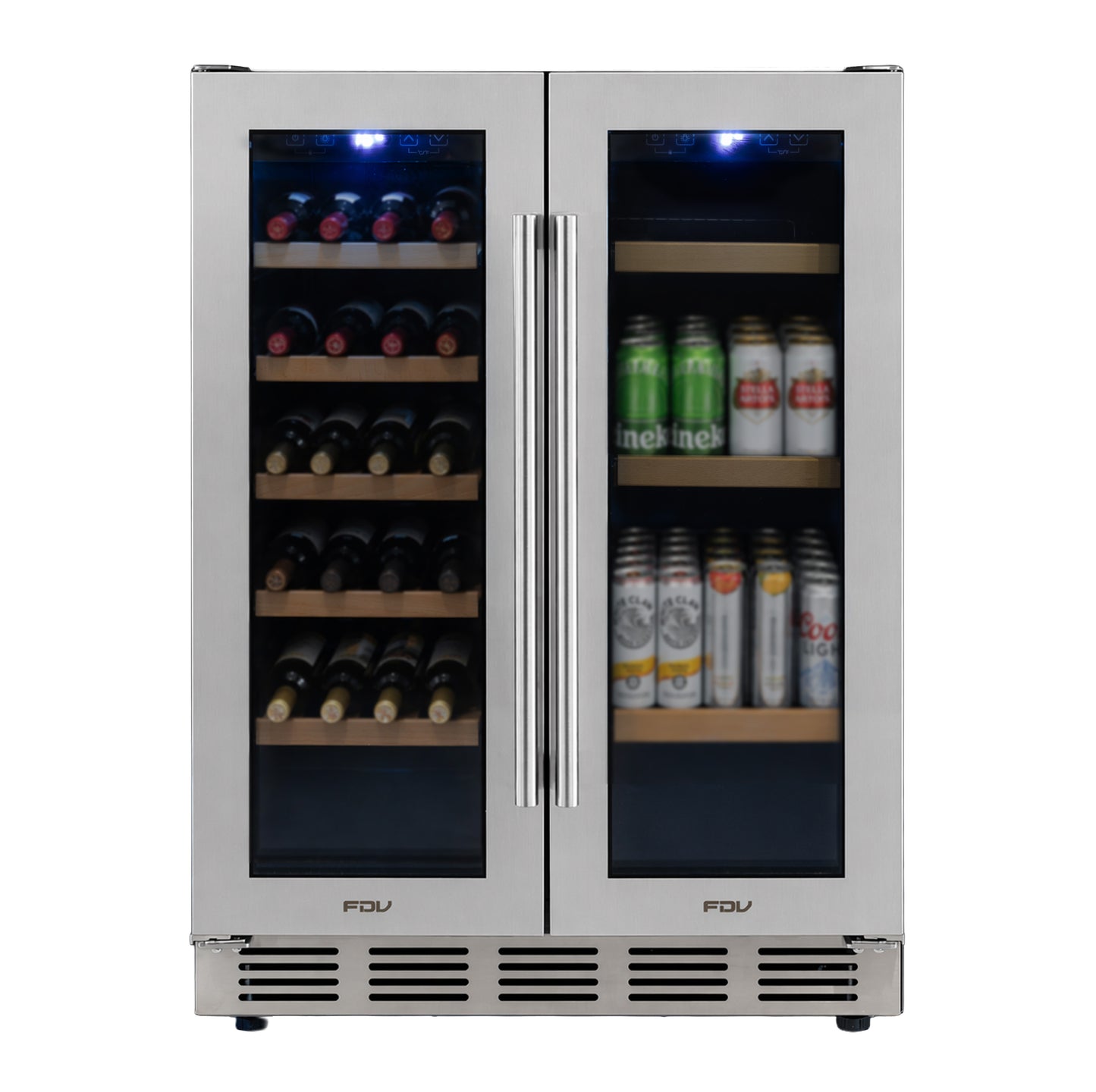 Cava de Vinos 20 Botellas + 50 Latas Dual Elite FDV