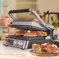 Parrilla Electrica 3 en 1 MultriGrill 7 CG7040 BRAUN