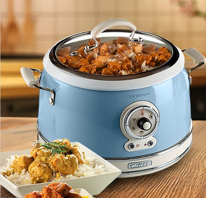 Olla Arrocera Multicoccion Vintage Azul ARIETE