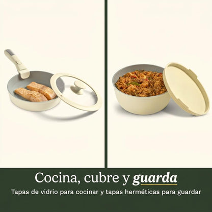 Batería PurelyCeramic 13 Piezas D53C-13BGC CUISINART