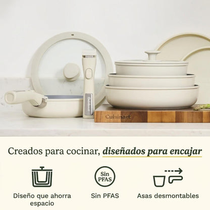 Batería PurelyCeramic 13 Piezas D53C-13BGC CUISINART