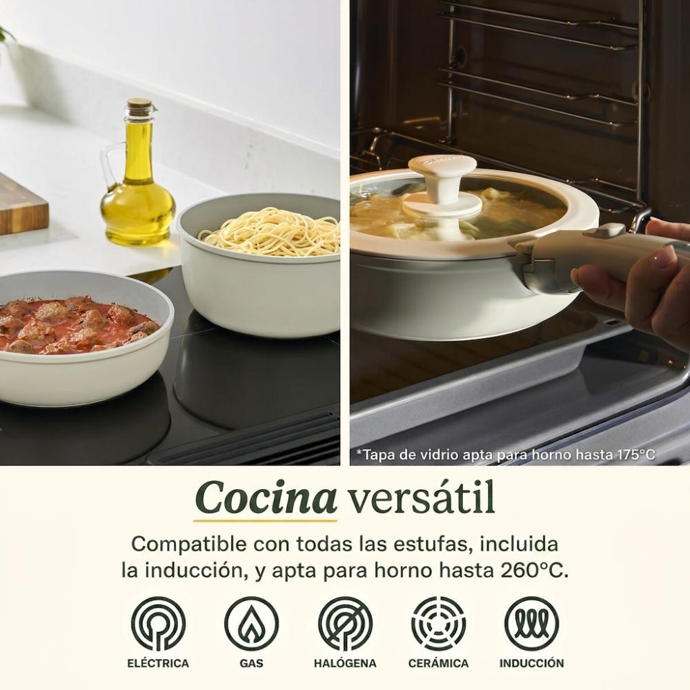 Batería PurelyCeramic 13 Piezas D53C-13BGC CUISINART