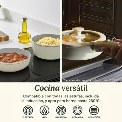 Batería PurelyCeramic 13 Piezas D53C-13BGC CUISINART