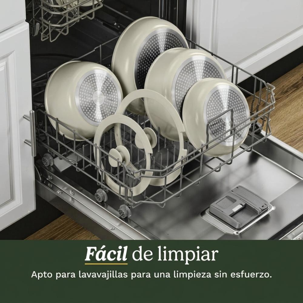 Batería PurelyCeramic 13 Piezas D53C-13BGC CUISINART