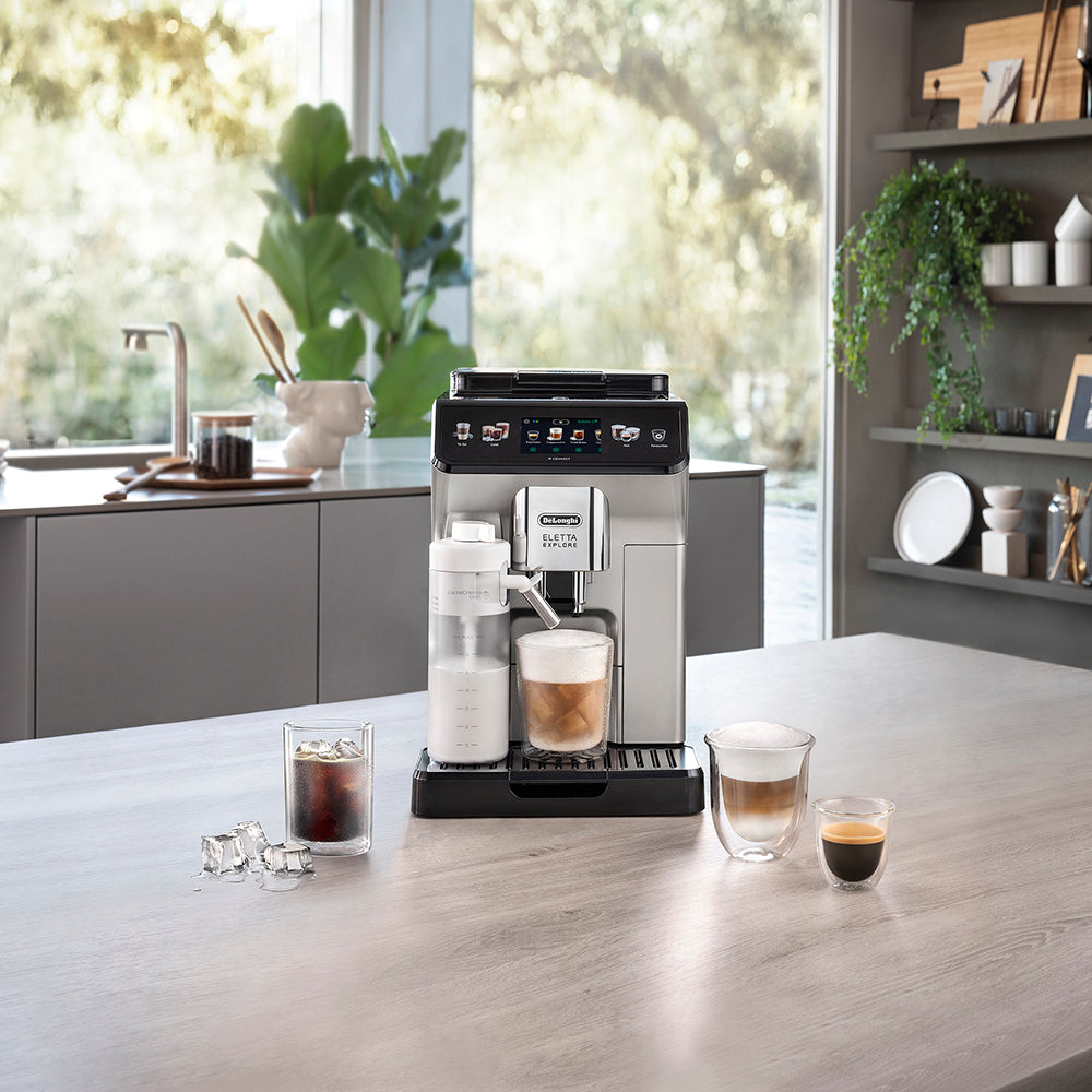 Cafetera Superautomatica Eletta Explore Cold Brew ECAM450.65.S DELONGHI