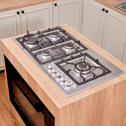 Encimera a Gas 5 Quemadores 90cm Deluxe Elite FDV