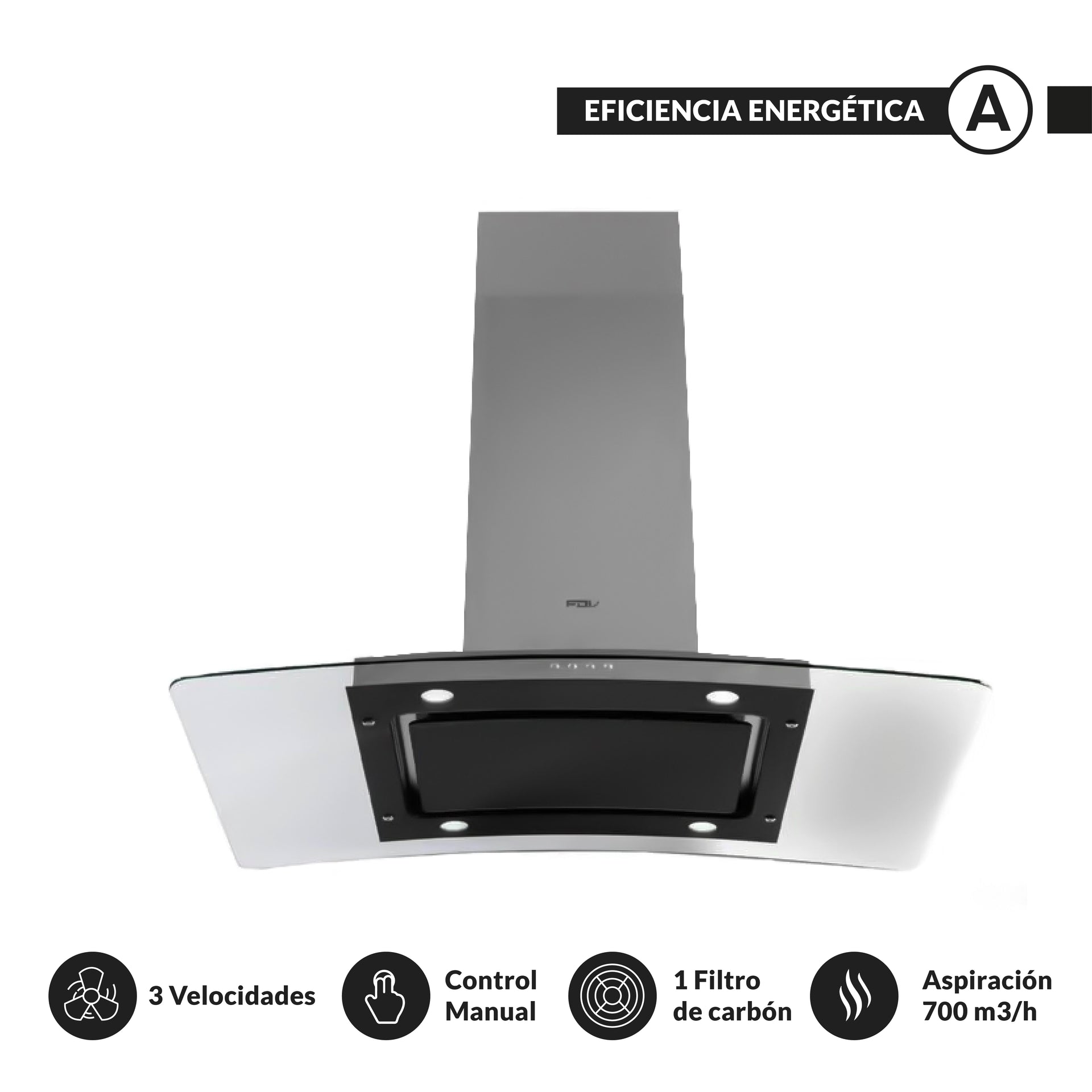 Campana Fdv Isla New Crystal Kitchen Center Perú