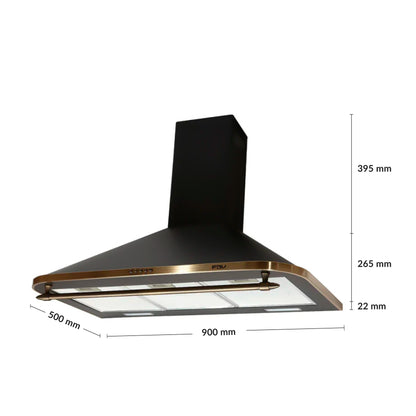 Campana Extractora 90cm Decorativa Vintage 3.0 FDV