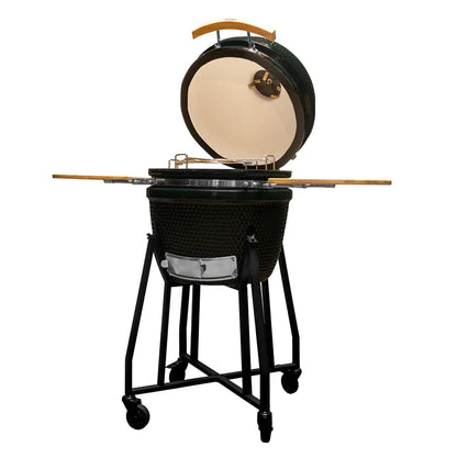 Combo Parrilla Kamado Sakai Negro 19" FDV + Encendedor Eléctrico de Carbon para Parrilla Charcoal SimpleCook