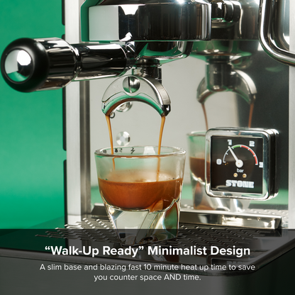 Cafetera Semiautomatica Stone Plus Black by ROCKET